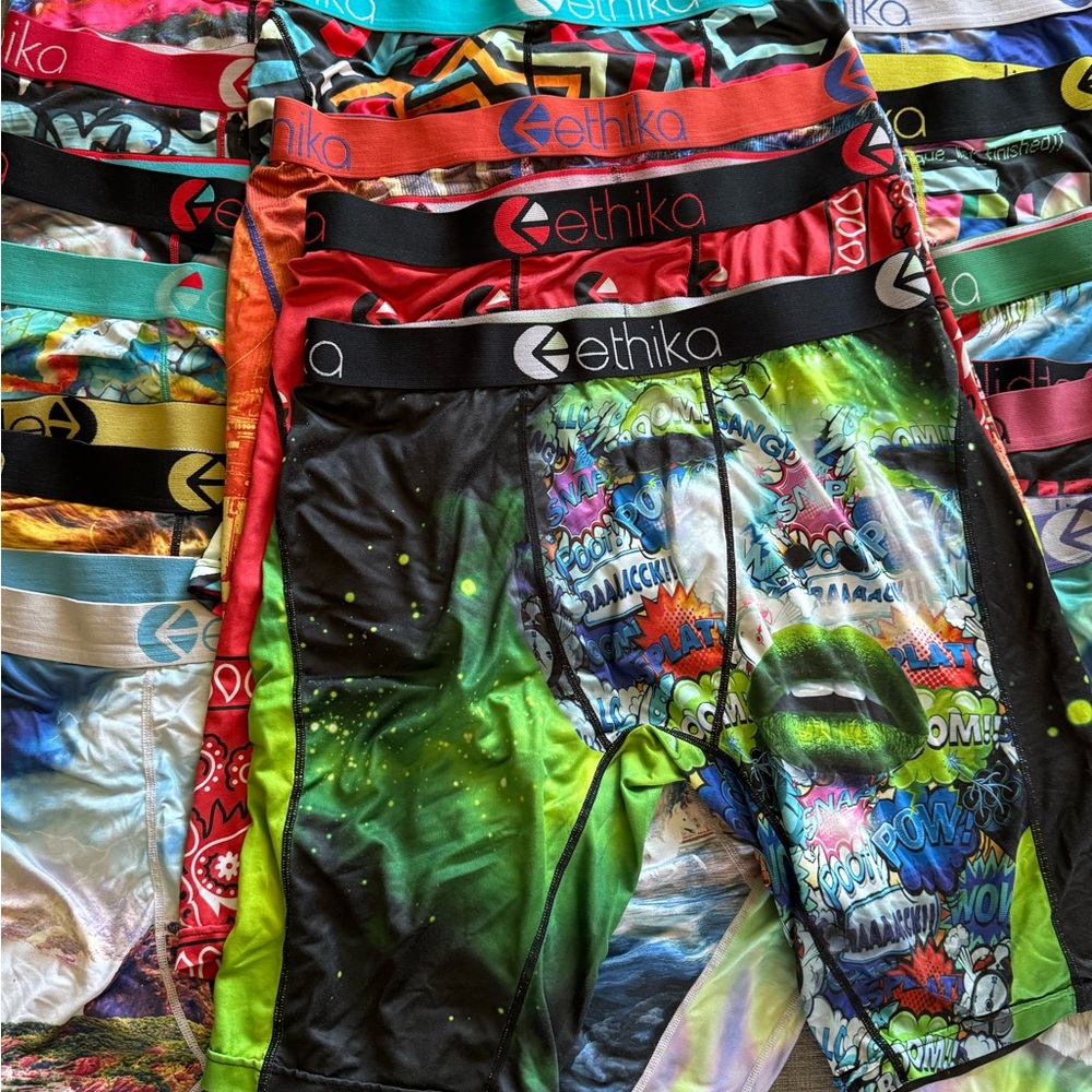 Ethika Graphic Boxer Briefs in Multicolor